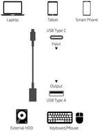 Amazon Basics USB 3.1 USB-C to USB-A Female Adapter Cable Converter, 5Gbps - Image 6