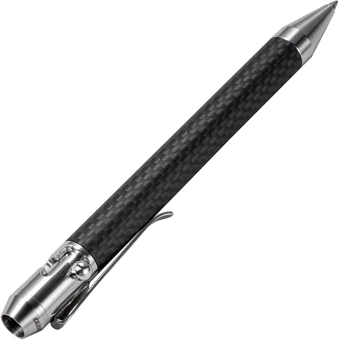 Cool Hand 4.5'' Carbon Fiber Bolt Action Pen - Image 7