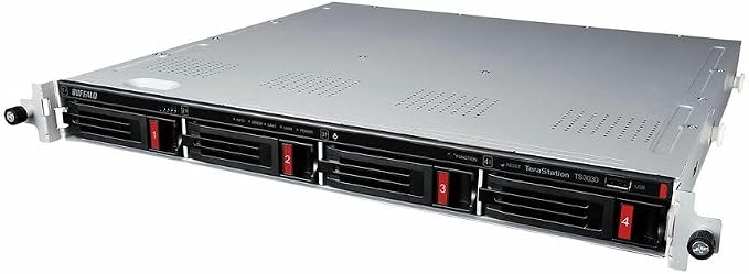 BUFFALO TeraStation 3430RN 4-Bay 16TB Rackmount Small-Med Business NAS w/Hard by BuffaloAmericas