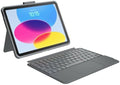 iPad 10th Generation Keyboard Case: Bluetooth Rechargeable Magic-Style Keyboard by AUSDOM