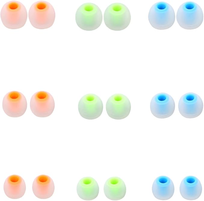 Earbud Tips Earbud Replacement Pieces Silicone Soft and Comfortable Compatible by CYADCI