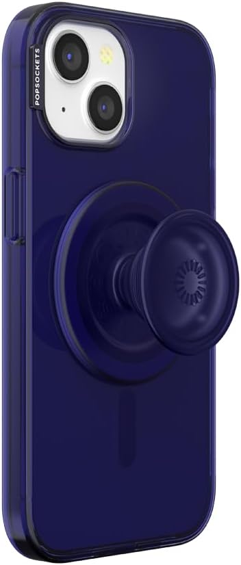 PopSockets iPhone 15 Case with Phone Grip and Slide Compatible with MagSafe by PopSockets