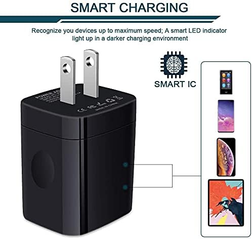 AILKIN 3 USB Wall Charger, Triple Charging Adapter, Fast Charging Block Home - Image 3