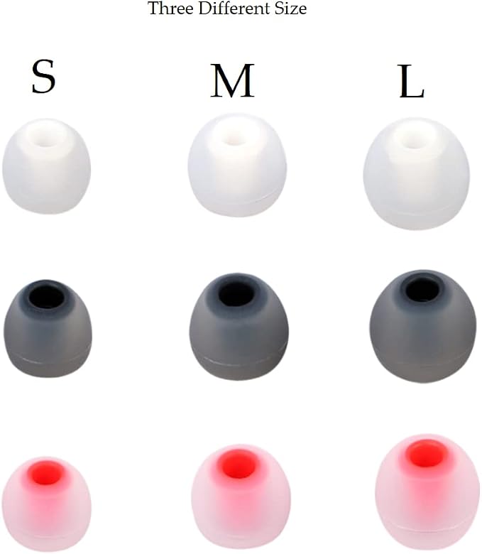 Silicone Earbud Tips Earbuds Replacement Ear Tips Gels Bud - Image 7