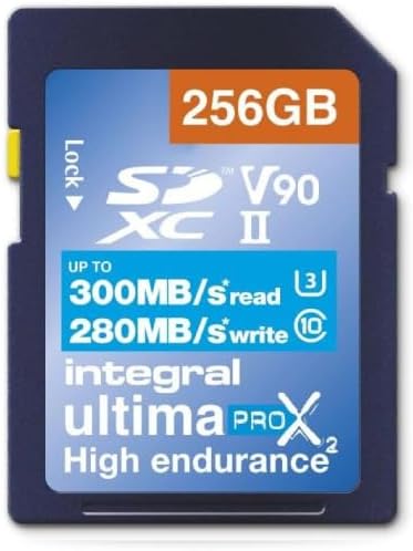 Integral 256GB UHS-II SD Card V90 Up to 300MBs Read and 280MBs Write Speed - Image 2