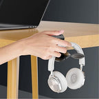 2-Pack Headphone Stand Hanger Wall Hooks, Save Space Headset Stand Holder - Image 5
