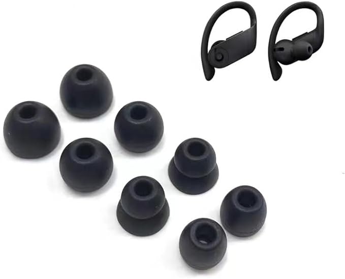 8 Pairs Replacement Silicone Earbuds Tips - Image 8
