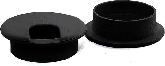 2pcs 2 Inch Desk Wire Cord Cable Grommets Hole Cover by DJDLTGS