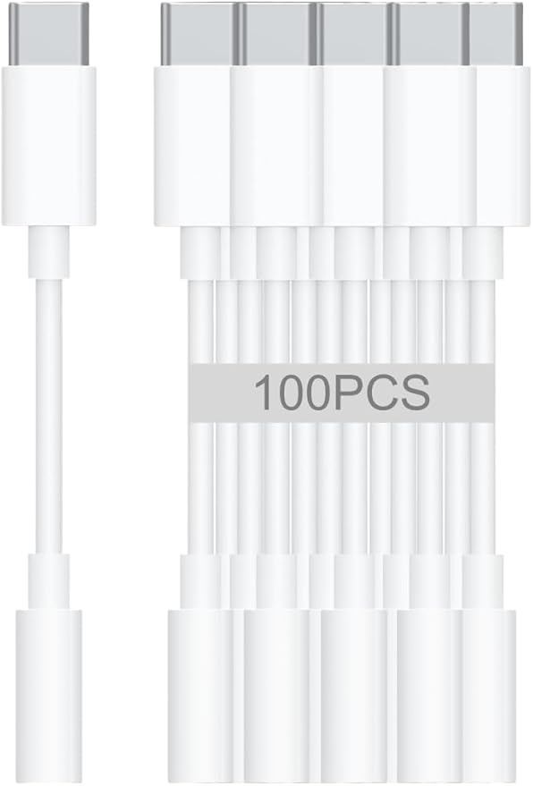 USB-C to 3.5mm Audio Headphone Adapter by Phoie