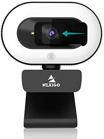 NexiGo StreamCam N930E with Software, 1080P Webcam with Ring Light and Privacy - Image 2