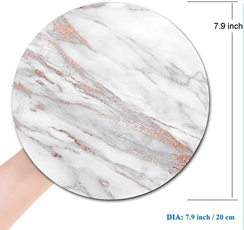 Premium Textured Round Mouse Pad - Image 2