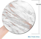 Premium Textured Round Mouse Pad - Image 2