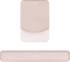 MOSISO Wrist Rest Support for Mouse Pad&Keyboard Set, Rectangular Ergonomic by MOSISO