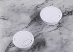 2pcs 2 inch Desk Wire Cord Cable Grommets Hole Cover - Image 6