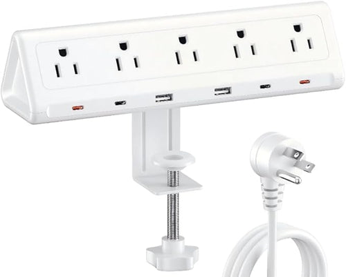 10 FT Desk Clamp Power Strip by anntane