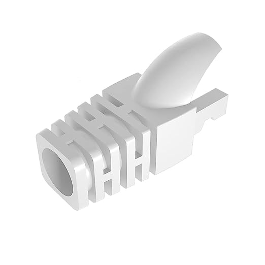 50 Pcs Cat5 Cat5E Cat6 Strain Relief Boot, RJ45 Plug Connector Cover Modular by VIVOCH