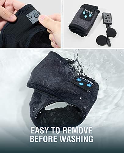 Perytong Wireless Sleep Headphones, On Ear, Model:PTL01 - Image 7