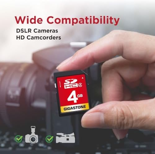 GIGASTONE 4GB SD Card 50 Pack SDHC Class 4 Memory Card - Image 6