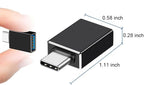 USB C Male to USB A Female Adapter, USB 3.2 GEN2 10Gbps High-Speed Data PD 60W - Image 5