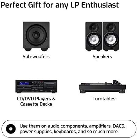 Speaker Isolation Feet – 16-Pack 1" Platinum Silicone Dots by Hudson Hi-Fi – - Image 7