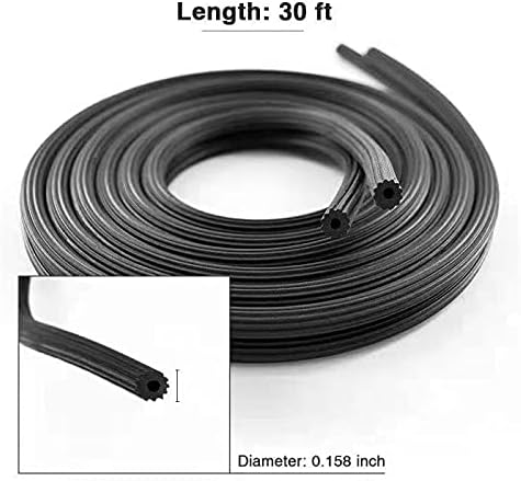 Screen Repair Kit Easy DIY Project 36" x 90" Fiberglass Screen Mesh - Image 8