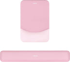 MOSISO Wrist Rest Support for Mouse Pad&Keyboard Set, Rectangular Ergonomic by MOSISO