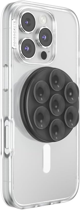 PopSockets Suck-Up™ Suction Grip & Stand, 3-in-1 MagSafe Phone Mount - Image 2