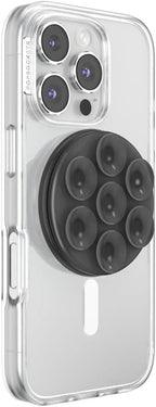 PopSockets Suck-Up™ Suction Grip & Stand, 3-in-1 MagSafe Phone Mount - Image 2
