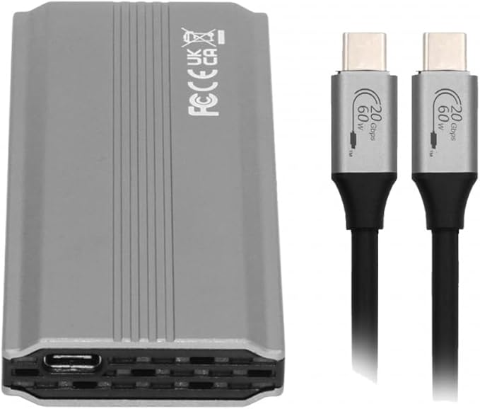 CY Type-C USB3.2 USB4 20Gbps to M-Key M.2 NGFF NVME SATA SSD PCBA Enclosure by CY