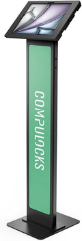 Compulocks iPad Air M2 & M3 13" Apex Enclosure Brandable Floor Stand – Secure by Compulocks