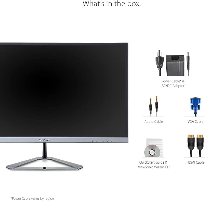 ViewSonic VX2476-SMHD 24 Inch 1080p IPS Monitor - Image 5