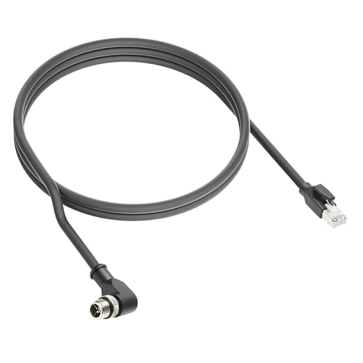 Alvin's Cables M12 X-Code 8 Pin Male to RJ45 Ethernet Cable - Image 5