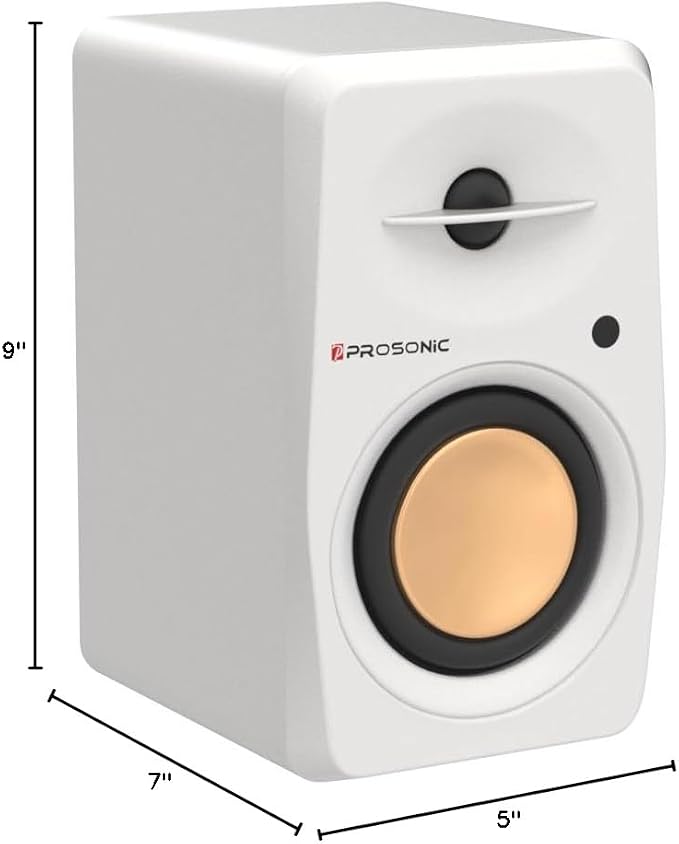 Active Bluetooth Bookshelf Speaker Studio Monitor Home Theater, Optical Input - Image 9