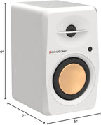 Active Bluetooth Bookshelf Speaker Studio Monitor Home Theater, Optical Input - Image 9