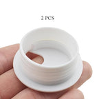HAHIYO 2Pcs 1.5Inch/38mm White ABS Plastic U-Shaped Desk Grommet Wire Grommet - Image 5
