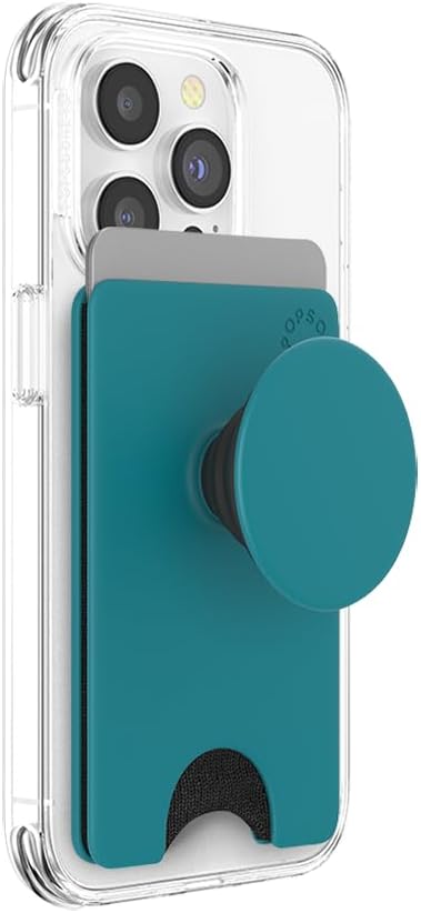 PopSockets Phone Wallet with Expanding Phone Grip, Phone Card Holder, Solid - Image 3