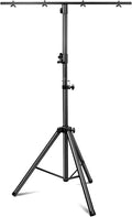 DJ Lights Stand 2 Pack, Heavy Duty DJ Stand, Portable Par Can Tripod Stage by Bloazzup