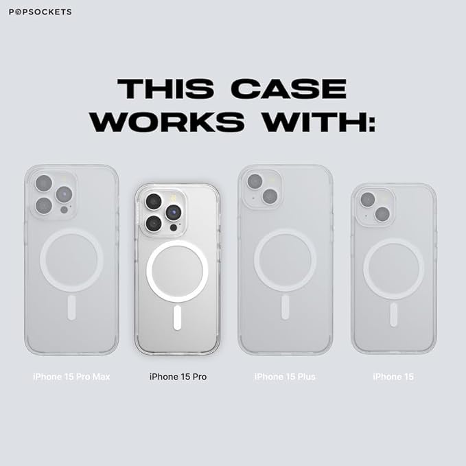 PopSockets iPhone 15 Pro Case - Image 5