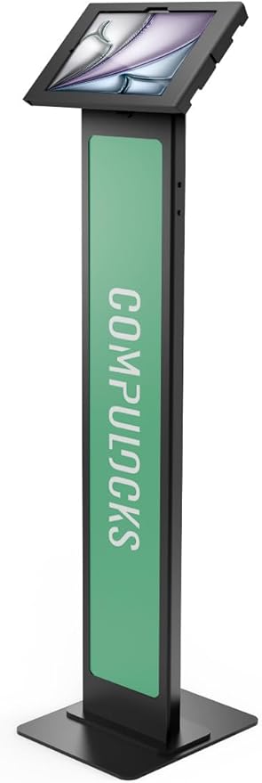 Compulocks iPad Air M2 & M3 11" Apex Enclosure Brandable Floor Stand – Secure by Compulocks