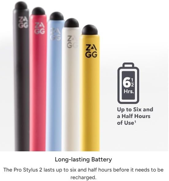 ZAGG Pro Stylus 2 with Active & Capacitive Tips, Palm Rejection, Tilt - Image 8