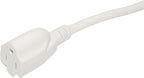 2 Way Power Splitter, 3 Prong 1 to 2 Extension Cord Splitter, 1.4' Short - Image 4