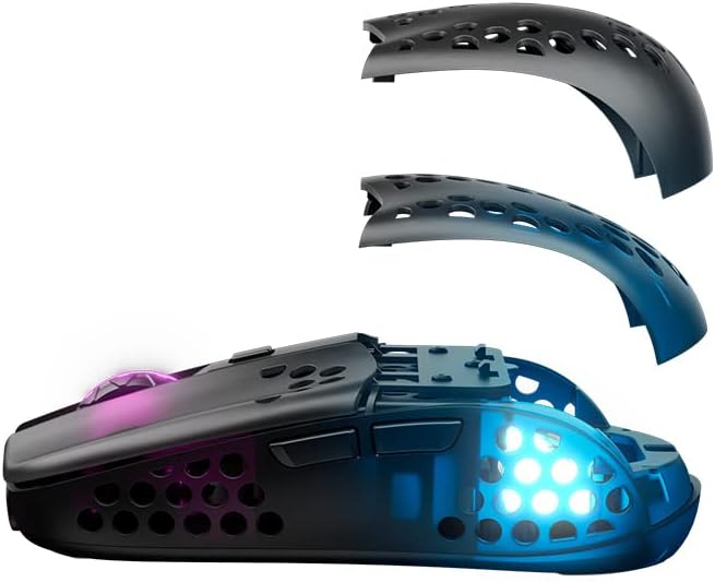 Xtrfy MZ1 Wireless Gaming Mouse Black. Adjustable. Designed by Rocket Jump Ninja - Image 4