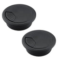 2 Pcs Desk Grommet 2" / 50 mm, Desk Cord Hole Cover, Cable Grommet ABS Plastic by EASYEAH