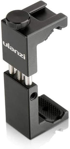 ULANZI ST-02S Aluminum Phone Tripod Mount w Cold Shoe Mount, Support Vertical - Image 4