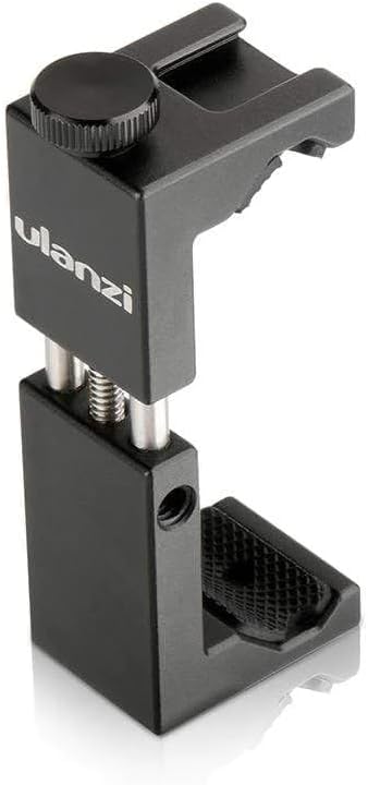 ULANZI ST-02S Aluminum Phone Tripod Mount w Cold Shoe Mount, Support Vertical - Image 4