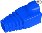 50 Pcs Cat5 Cat5E Cat6 Strain Relief Boot, RJ45 Plug Connector Cover Modular by VIVOCH