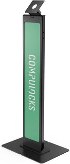 Compulocks Brandable VESA Floor Stand – Freestanding Secure Display Stand by Compulocks
