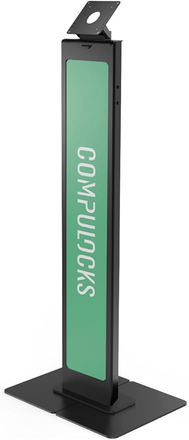 Compulocks Brandable VESA Floor Stand – Freestanding Secure Display Stand by Compulocks