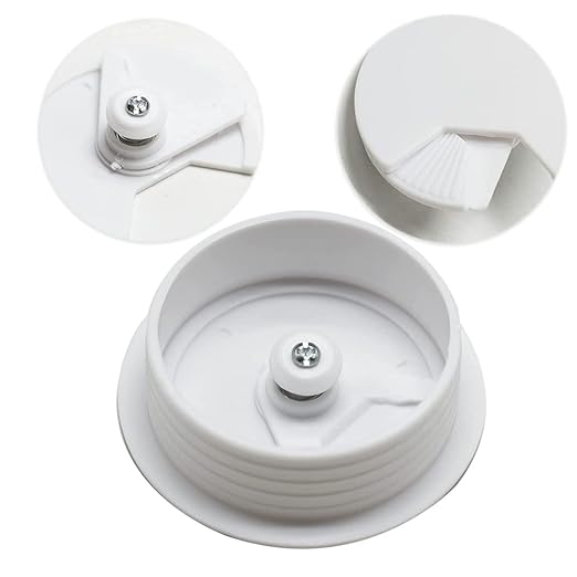 TuTuYa 8PCS Desk Grommet, Desk Grommet 50mm Desk Cable Grommet Desk Cable Hole - Image 4