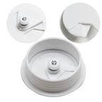 TuTuYa 8PCS Desk Grommet, Desk Grommet 50mm Desk Cable Grommet Desk Cable Hole - Image 4